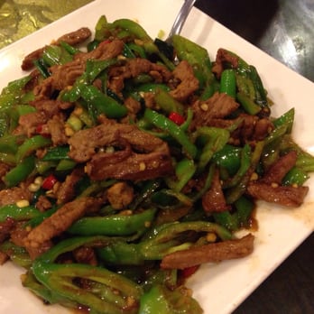 Dumpling Cafe - Beef and longhorn pepper (lunch special) - Taiwanese Near Me - Boston, Massachusetts