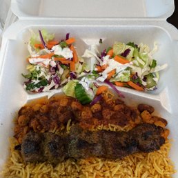 Meat is too small. Lunch special includes one skewer only..... No one will tell you this ..