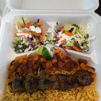 Afghan Chopan Restaurant - Meat is too small. Lunch special includes one skewer only..... No one will tell you this .. - Afghan Near Me - Richmond, British Columbia