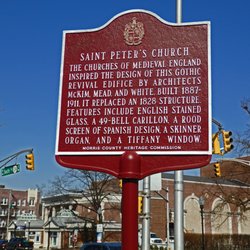 St Peter's Episcopal Church - Historical Marker