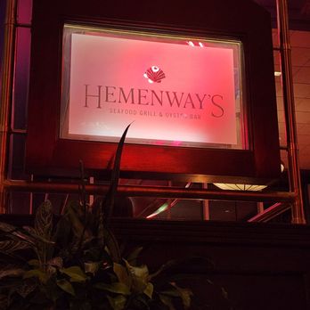 Hemenway's Restaurant - Sign inside - Seafood Near Me - Providence, Rhode Island Hemenway's Restaurant - Sign inside - Seafood Near Me - Providence, Rhode Island