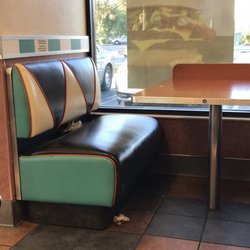 Dirty floors and tables