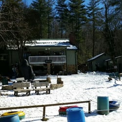 Moonshine Mountain Snow Tubing Park - The lodge!