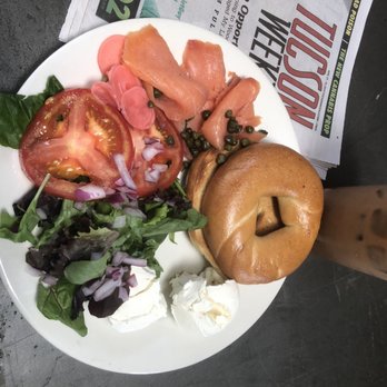Cafe Passe - Bagel with lox - Cafes Near Me - Tucson, Arizona Cafe Passe - Bagel with lox - Cafes Near Me - Tucson, Arizona