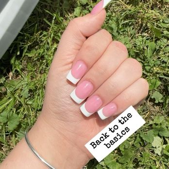 VIP Nails - Gel full set, french tip design - Nail Salons Near Me - Indianapolis, Indiana VIP Nails - Gel full set, french tip design - Nail Salons Near Me - Indianapolis, Indiana