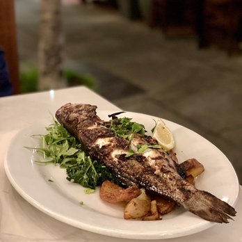 Agrodolce Osteria - Grilled whole banzino - Sicilian Near Me - Berkeley, California