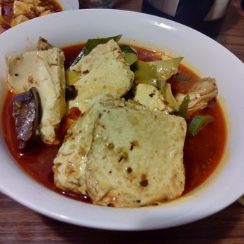 Spices 3 - stink tofu w intestines casserole  (13) (good) - Szechuan Near Me - Oakland, California