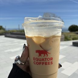 Iced Caramelized Banana Latte