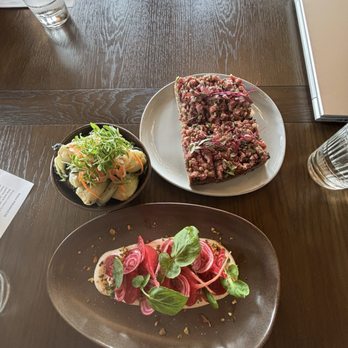 Klaw Miami - The yummy yummy beets salad which can be an appetizer or side. Choy salad! And delicious beef tartar. - Steakhouses Near Me - Miami, Florida Klaw Miami - The yummy yummy beets salad which can be an appetizer or side. Choy salad! And delicious beef tartar. - Steakhouses Near Me - Miami, Florida