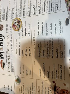 Menu photo 4 Momiji Sushi House Spring Hill, FL Menu photo 4 Momiji Sushi House Spring Hill, FL