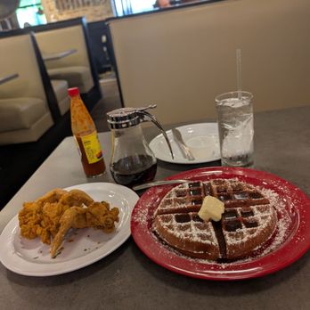 Nanas Chicken N Waffles - Nana's Famous Chicken and Waffles! Flavored red velvet waffle with 3 juicy fried chicken wings! - Breakfast & Brunch Near Me - Atlanta, Georgia Nanas Chicken N Waffles - Nana's Famous Chicken and Waffles! Flavored red velvet waffle with 3 juicy fried chicken wings! - Breakfast & Brunch Near Me - Atlanta, Georgia