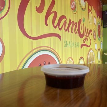 Chamoy’s Snack Bar - A chamoy "casero" made by Don Chamoy himself. Used to dress drinks. Delicious and definitely recommend! - Hot Dogs Near Me - Pasadena, Texas Chamoy’s Snack Bar - A chamoy "casero" made by Don Chamoy himself. Used to dress drinks. Delicious and definitely recommend! - Hot Dogs Near Me - Pasadena, Texas