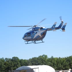 Simsbury Fly In & Car Show - Life Star helicoper