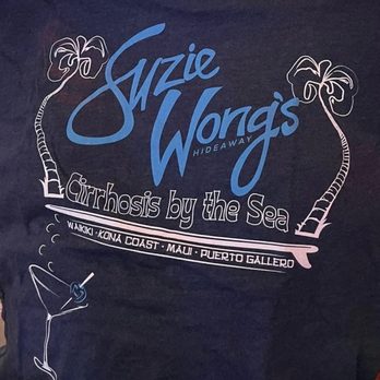 Suzie Wong's Hideaway - T-shirt - Dive Bars Near Me - Honolulu, Hawaii Suzie Wong's Hideaway - T-shirt - Dive Bars Near Me - Honolulu, Hawaii