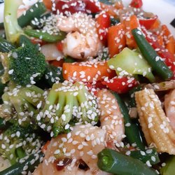 Riverside Diner Steak & Pizza - Shrimp stirfry