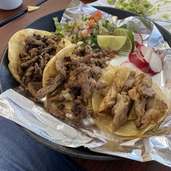 Taqueria El Gallo Loco - 2 Carna Tacos, 1 chicken Taco - Mexican Near Me - Sandy, Utah Taqueria El Gallo Loco - 2 Carna Tacos, 1 chicken Taco - Mexican Near Me - Sandy, Utah
