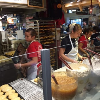 Beiler's Bakery - The fillers for the donuts, tons of them! - Bakeries Near Me - Philadelphia, Pennsylvania