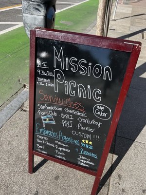Menu photo 1 Mission Picnic San Francisco, CA Menu photo 1 Mission Picnic San Francisco, CA
