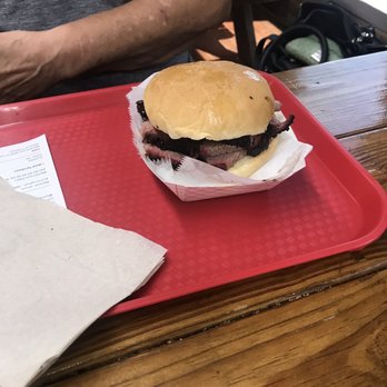 Lum's - Brisket sandwich - Barbeque Near Me - Junction, Texas Lum's - Brisket sandwich - Barbeque Near Me - Junction, Texas