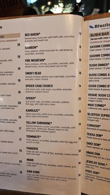 Menu photo 3 Bluefish Bistro Arlington, VA