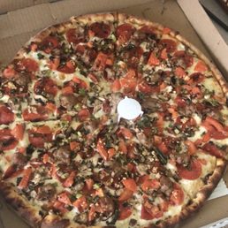 Garlic Chicken Pizza