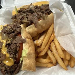 The meal deal with salt and vinegar fries. Totally worth it!