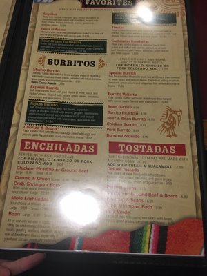 Menu photo 7 Lorenzo's Mexican Restaurant Sedro-woolley, WA