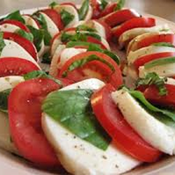 Juliana's Catering and Events - Caprese Salad with Fresh Mozzarella