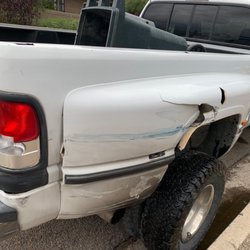 Artisan Auto Body - Before repairs
