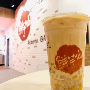 Meet Fresh - Milk tea with mini taro balls - Desserts Near Me - Atlanta, Georgia Meet Fresh - Milk tea with mini taro balls - Desserts Near Me - Atlanta, Georgia