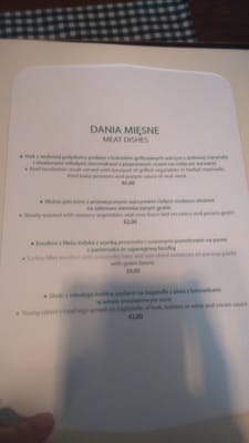 Menu photo 5 Trattoria La Riva Ostróda, WN Menu photo 5 Trattoria La Riva Ostróda, WN