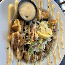 Green Marlin Restaurant And Bar - Haddock bowl with sweet cream sauce