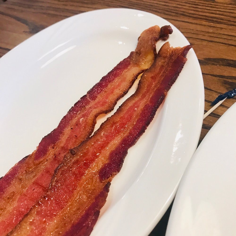 Eggville Cafe - Replacement bacon. Much more edible and tasty. - Breakfast & Brunch Near Me - Cary, Illinois Eggville Cafe - Replacement bacon. Much more edible and tasty. - Breakfast & Brunch Near Me - Cary, Illinois