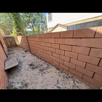 MS Services - Brick wall. - Masonry/Concrete Near Me - Albuquerque, New Mexico
