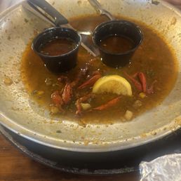 Finished Seafood boil for two