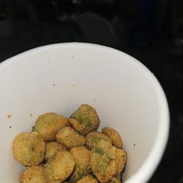 Fried okra