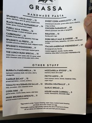 Menu photo 3 Grassa Portland, OR Menu photo 3 Grassa Portland, OR