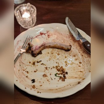 Leader Block Wine & Eatery - The aftermath of the Pork Loin! - Wine Bars Near Me - Ferndale, Washington