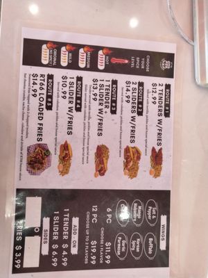 Menu photo 2 RT 66 Hot Chicken Pomona, CA Menu photo 2 RT 66 Hot Chicken Pomona, CA