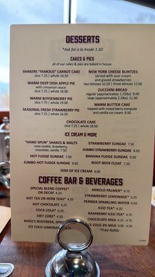 Menu photo 6 Shakers South Pasadena, CA