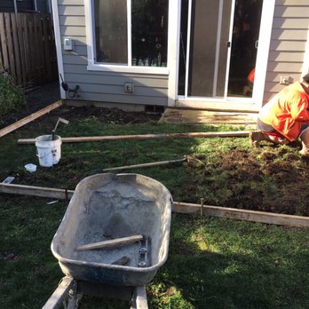 Best In Concrete Services - Before/After Bill's great work - Masonry/Concrete Near Me