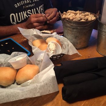 Texas Roadhouse - Bread and peanuts @Texas Roadhouse - Steakhouses Near Me - Melbourne, Florida