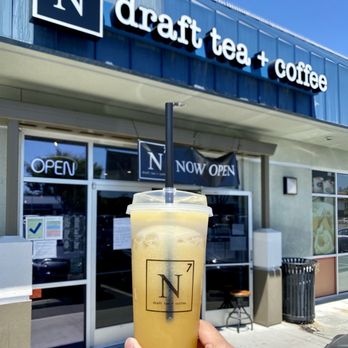 N7 Draft Tea + Coffee - Orange You Lucky(Nitro Jasmine tea with fresh squeezed Orange Juice) - Coffee & Tea Near Me - San Jose, California N7 Draft Tea + Coffee - Orange You Lucky(Nitro Jasmine tea with fresh squeezed Orange Juice) - Coffee & Tea Near Me - San Jose, California