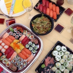 Sushi Fou - Un petit assortiment de ce que propose Sushi fou.