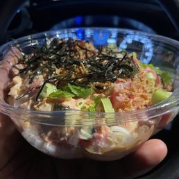 Hawaiian poke bowl Hawaiian poke bowl