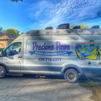 Van Precious Paws Mobile Grooming Shop Precious Paws
