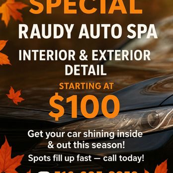 Raudy Auto Spa - Car Wash Near Me - Freeport, New York