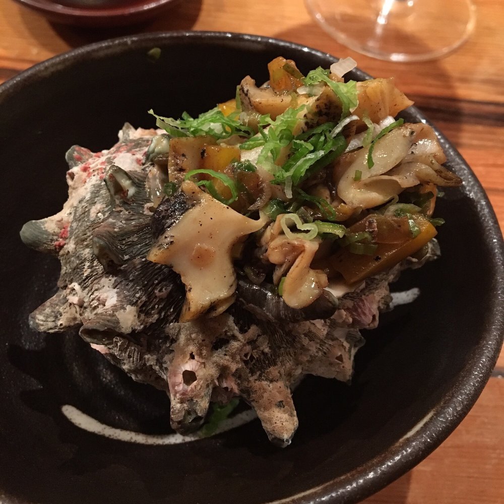 Miyake - Maine whelk in anchovy butter - Japanese Near Me - Portland, Maine Miyake - Maine whelk in anchovy butter - Japanese Near Me - Portland, Maine