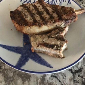 Black Sheep Bistro - Apple Bourbon Glazed Pork Chops - Steakhouses Near Me - Corpus Christi, Texas Black Sheep Bistro - Apple Bourbon Glazed Pork Chops - Steakhouses Near Me - Corpus Christi, Texas