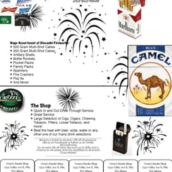Cross's Smoke Shop - Fireworks stand discount from Cross's